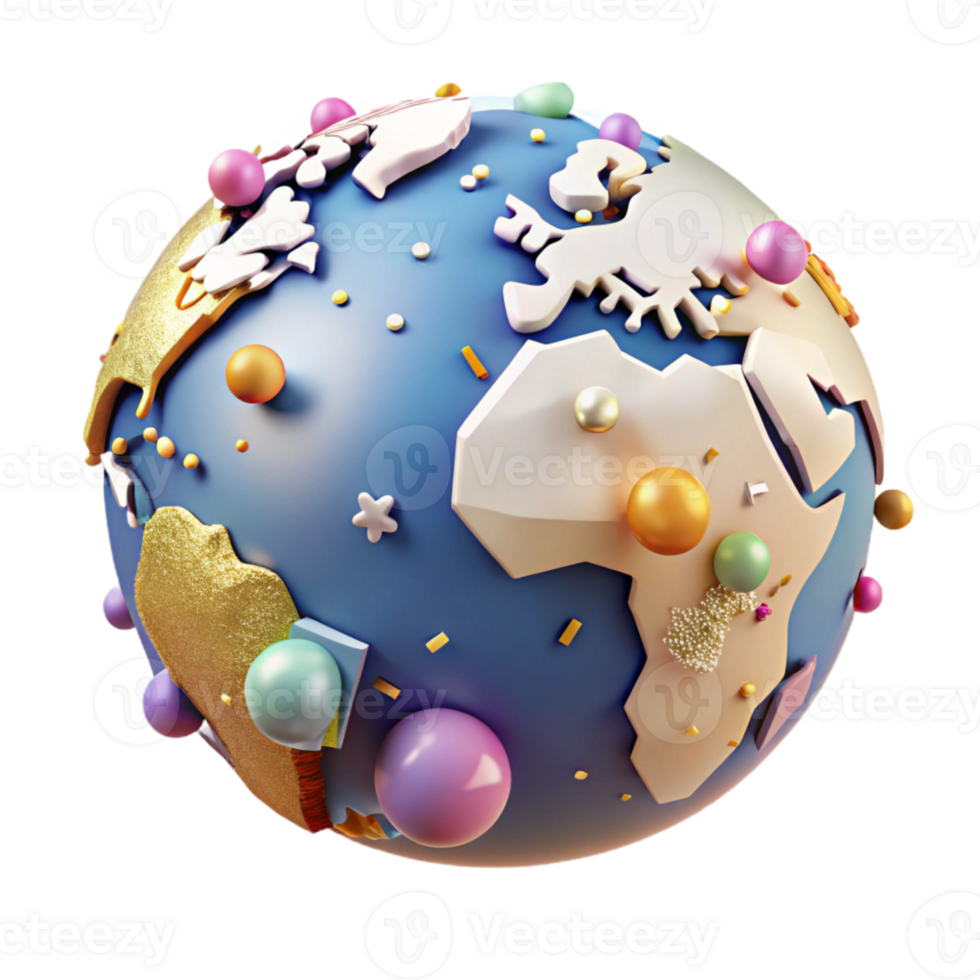 stunning vintage World Map with Country Borders Isolated high resolution png
