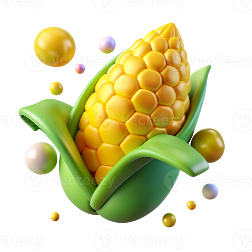 extraordinary minimalist Yellow Corn Kernel Cutout original png