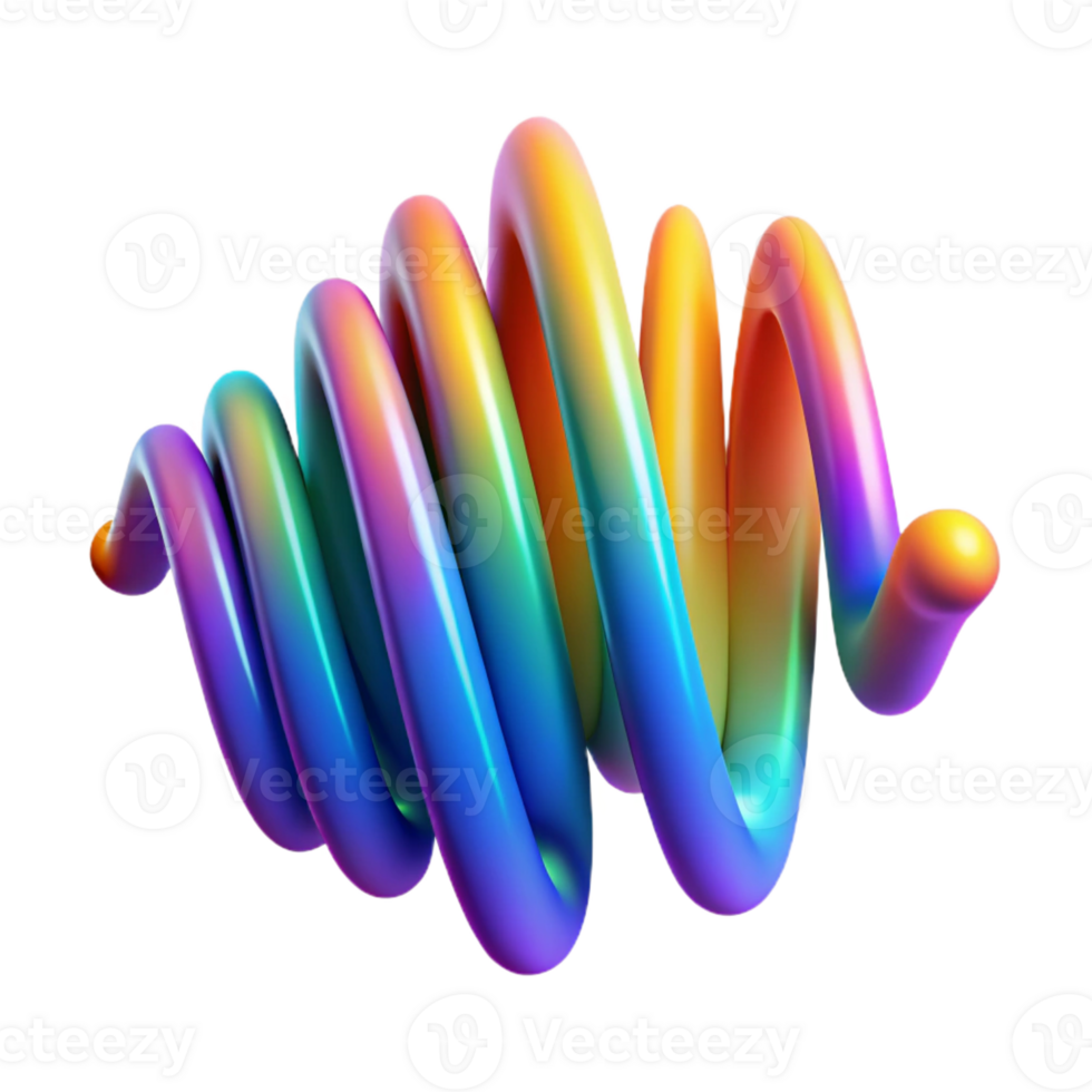 vibrant contemporary An abstract representation of sound waves using vibrant colors and dynamic lines, illuminated by a pulsating, rhythmic light, in a synesthesia style premium png
