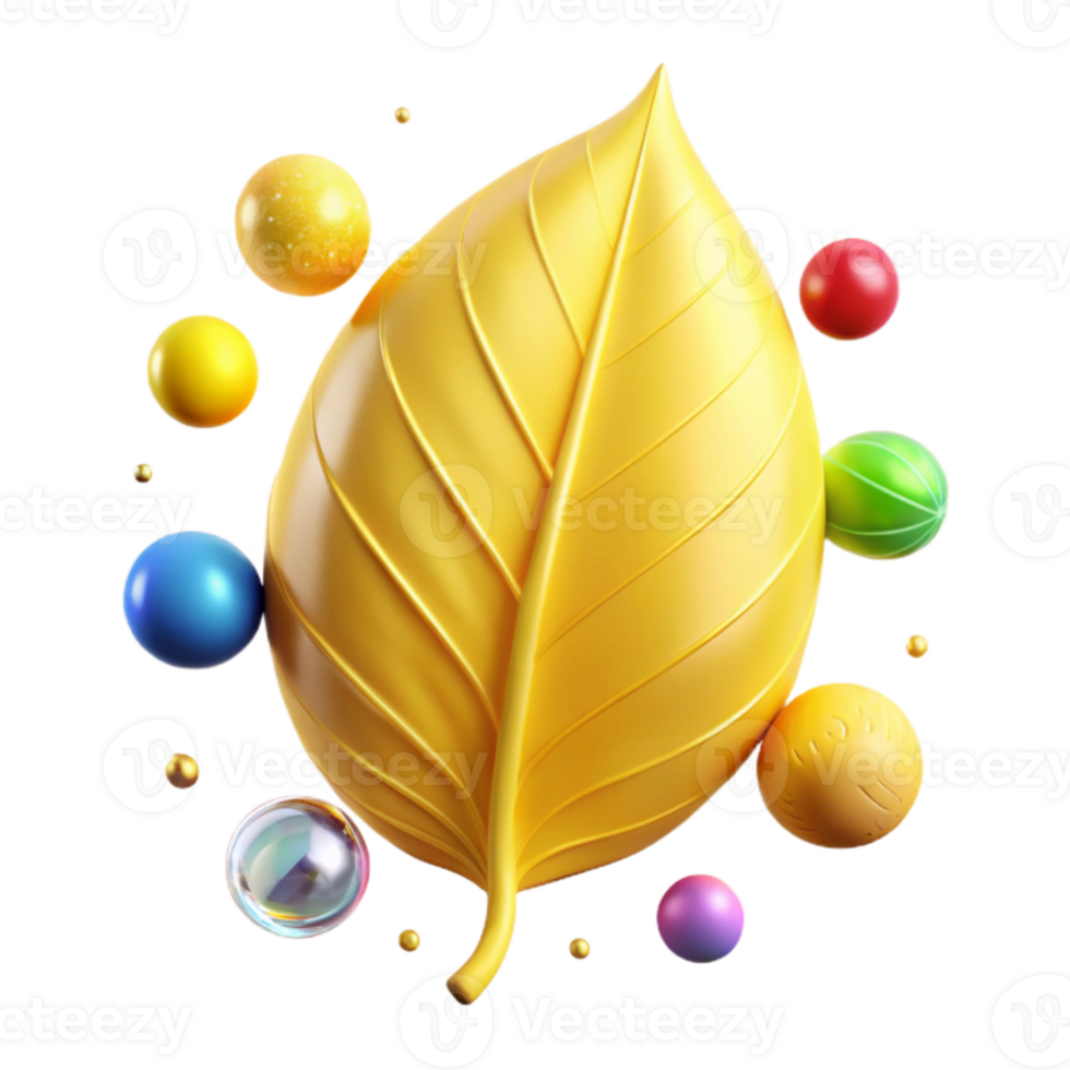 extraordinary artistic Yellow Leaf Transparent Background Design original png