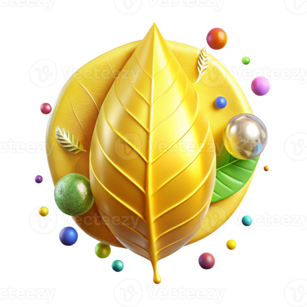 extraordinary abstract Yellow Leaf Transparent Background Design high quality png