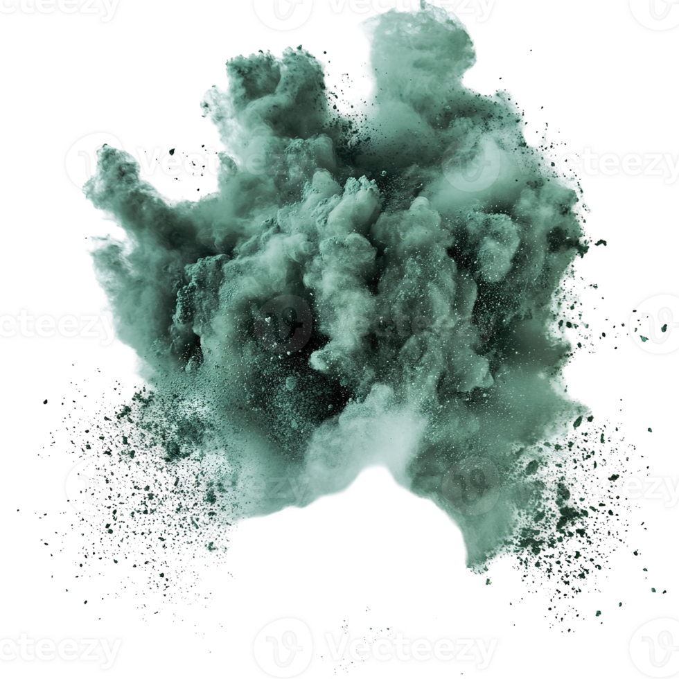 An abstract rendering of smoke and explosion expanding outwards png