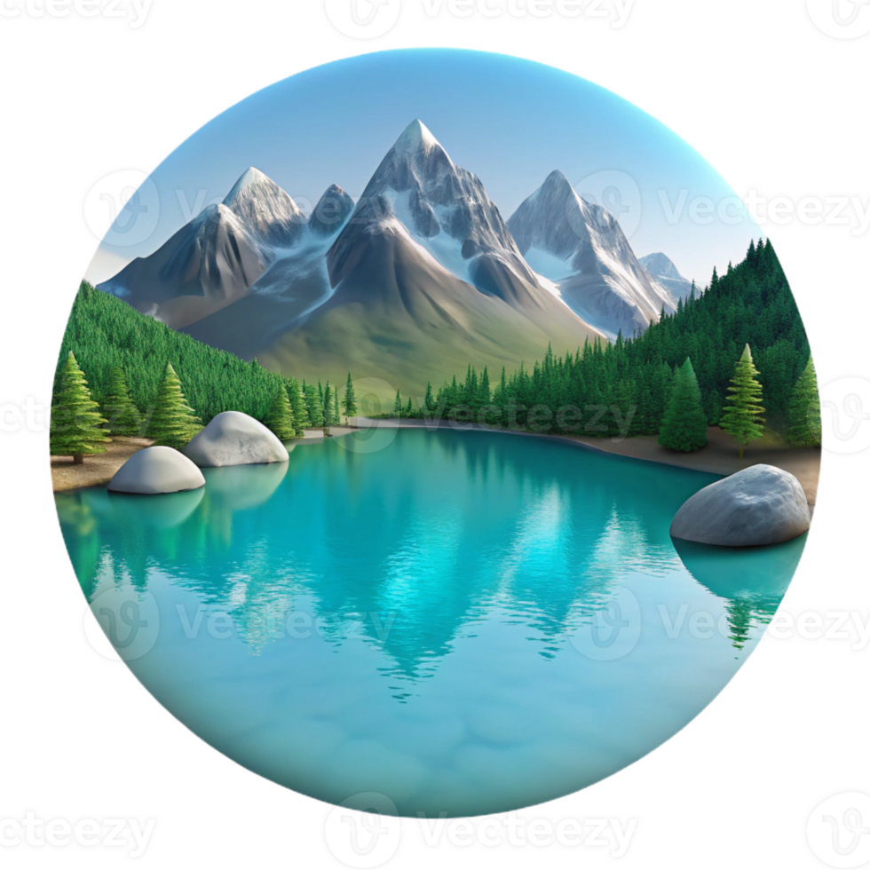 impressive creative A crystal clear stream flowing over mossy rocks, cool and refreshing lighting, nature photography style genuine png