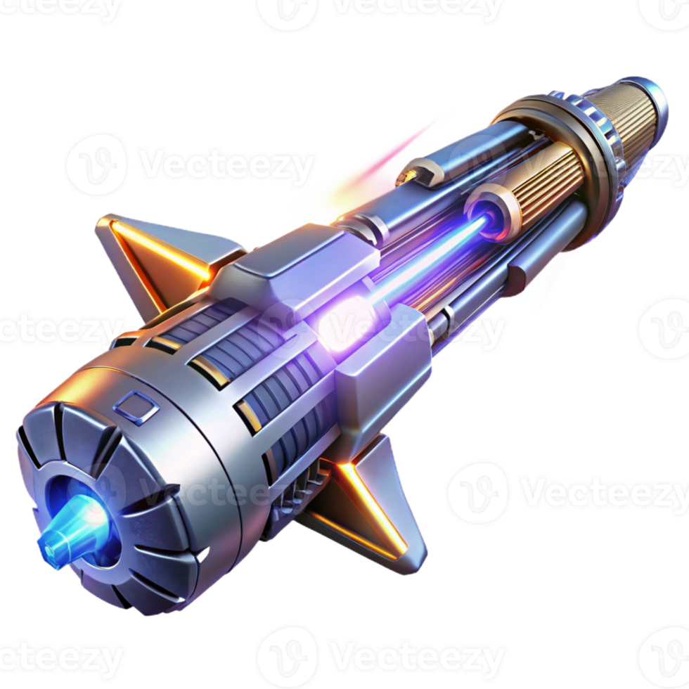 elegant abstract A powerful energy beam, with intricate patterns of light and energy, erupts from a futuristic weapon. Intense, glowing lighting. Sci-fi realism style exclusive png