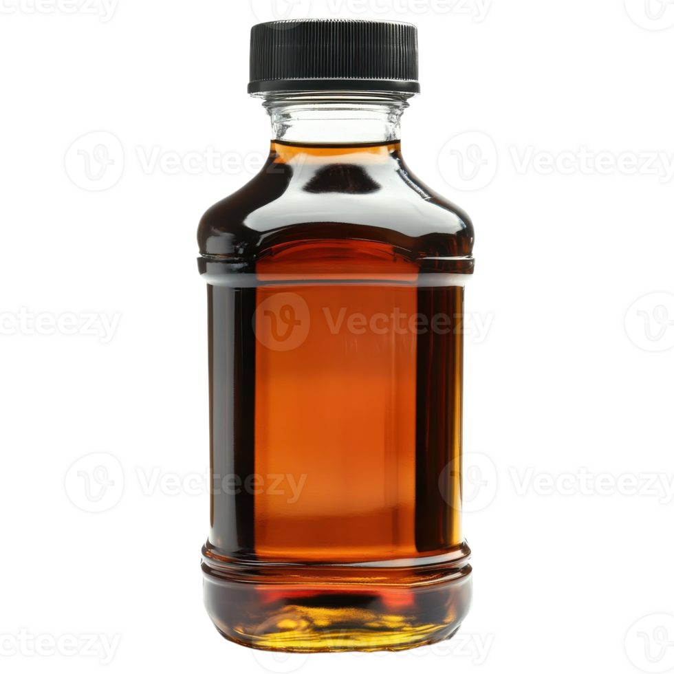 Motor Oil Bottle Rich Color on transparent Background. png