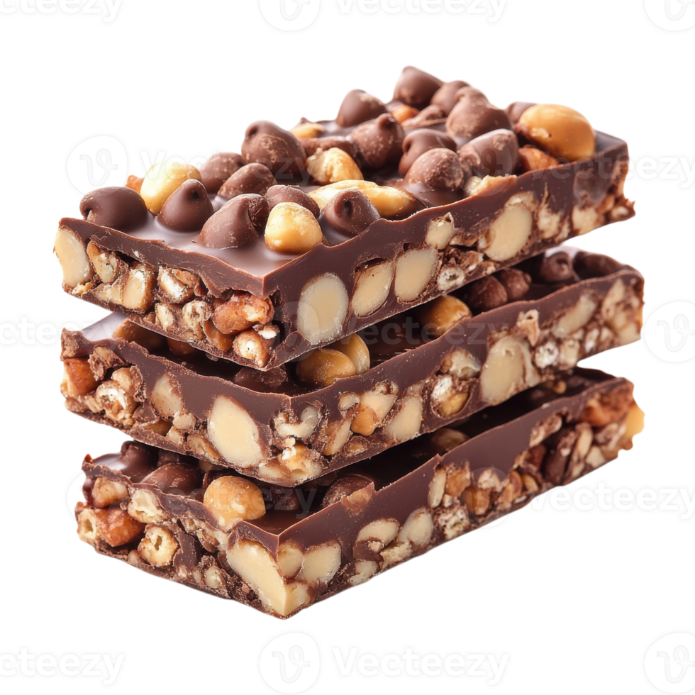 Delicious Chocolate Hazelnut Cereal on transparent Background. png