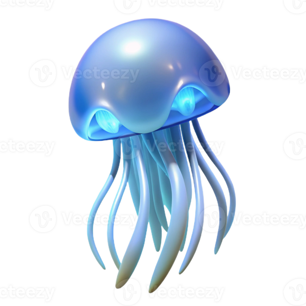 beautiful rustic A single glowing jellyfish floating in the deep ocean, bioluminescent, ethereal, dark background, detailed png