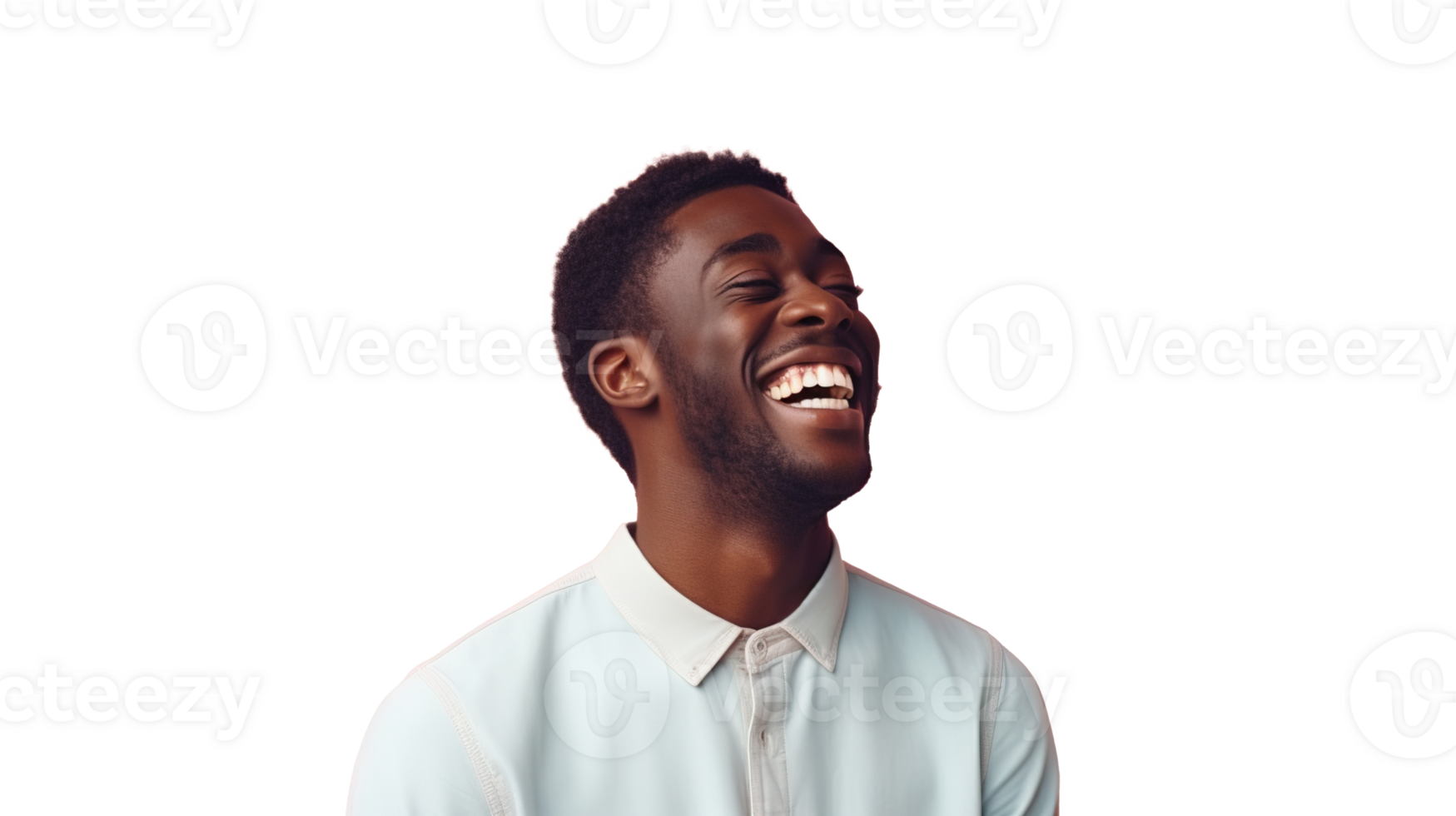 Joyful Black Man Smiling Isolated on Transparent Background. DEIB, Diversity, Equity, Inclusion png