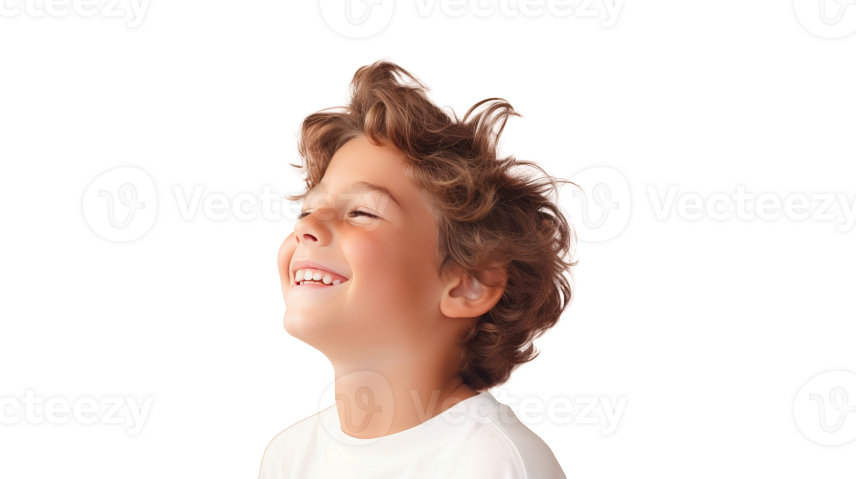 Cheerful Laughing Boy on Transparent png