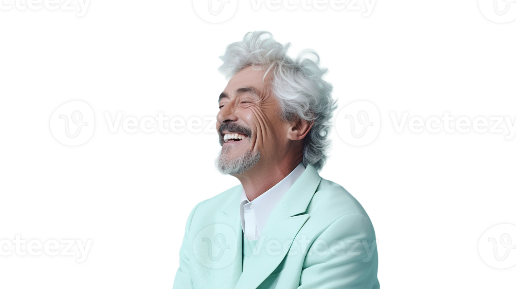 Laughing Man isolated on the Transparent png