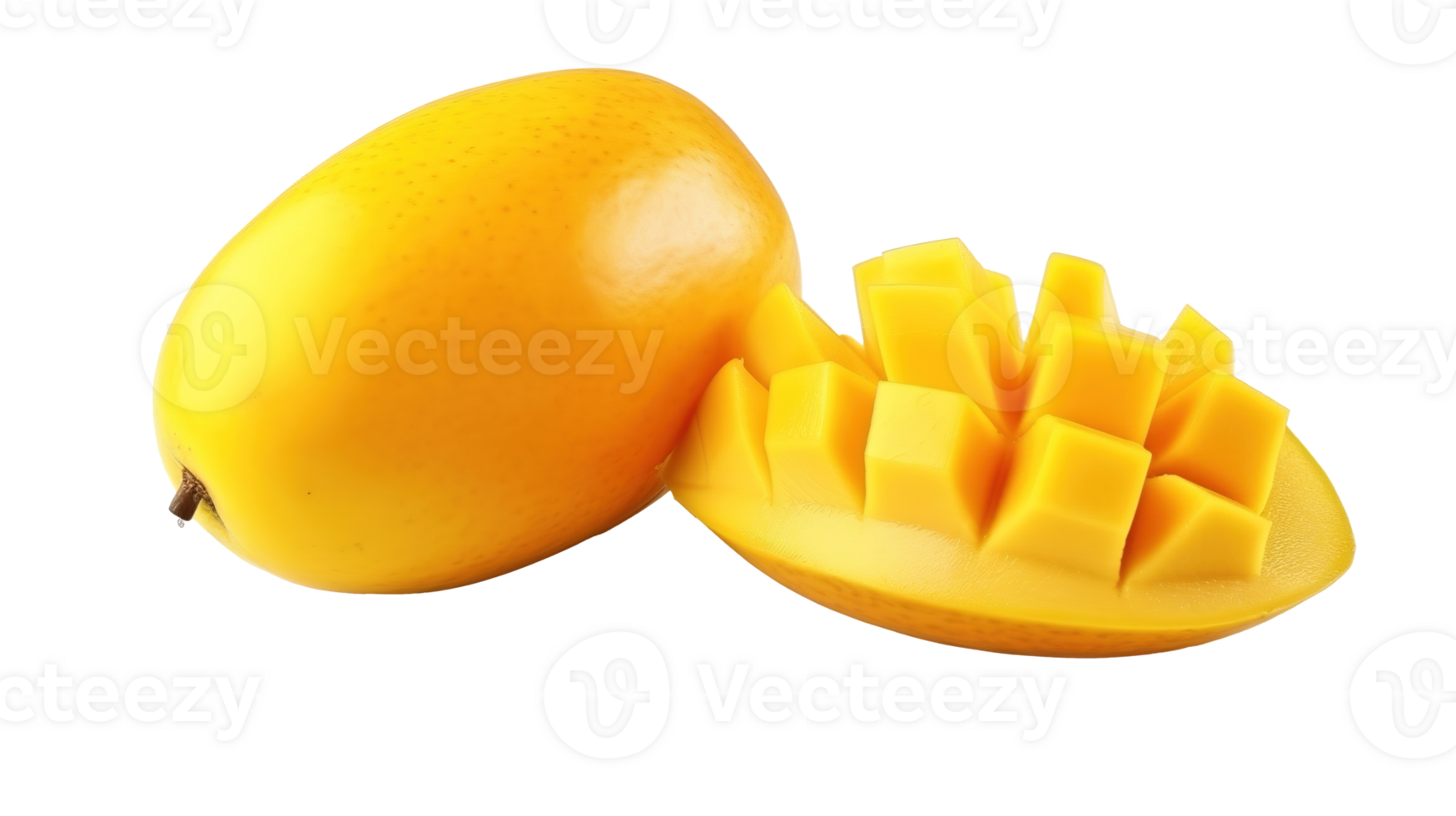 Mango on Transparent Background. Fresh, Healthy, Healthy Life, Fruit png