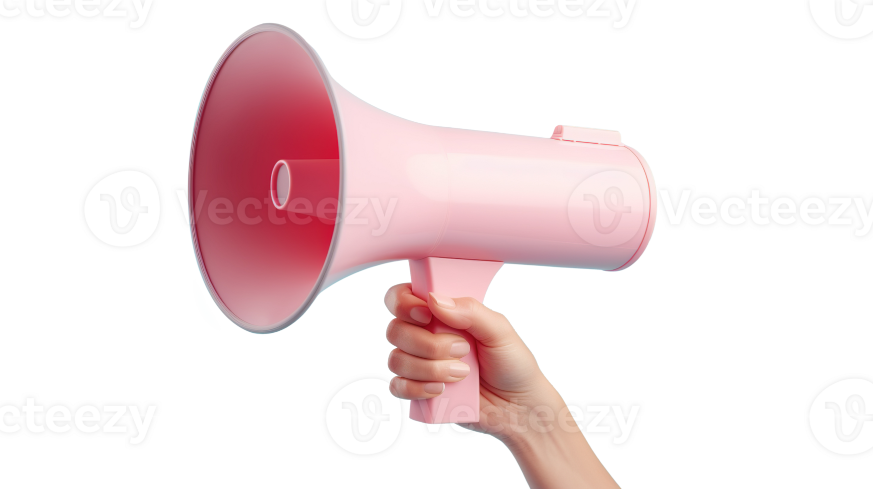 Hand Holding Megaphone Ads Advertisement Isolated on Transparent Background, Marketing and Sales png