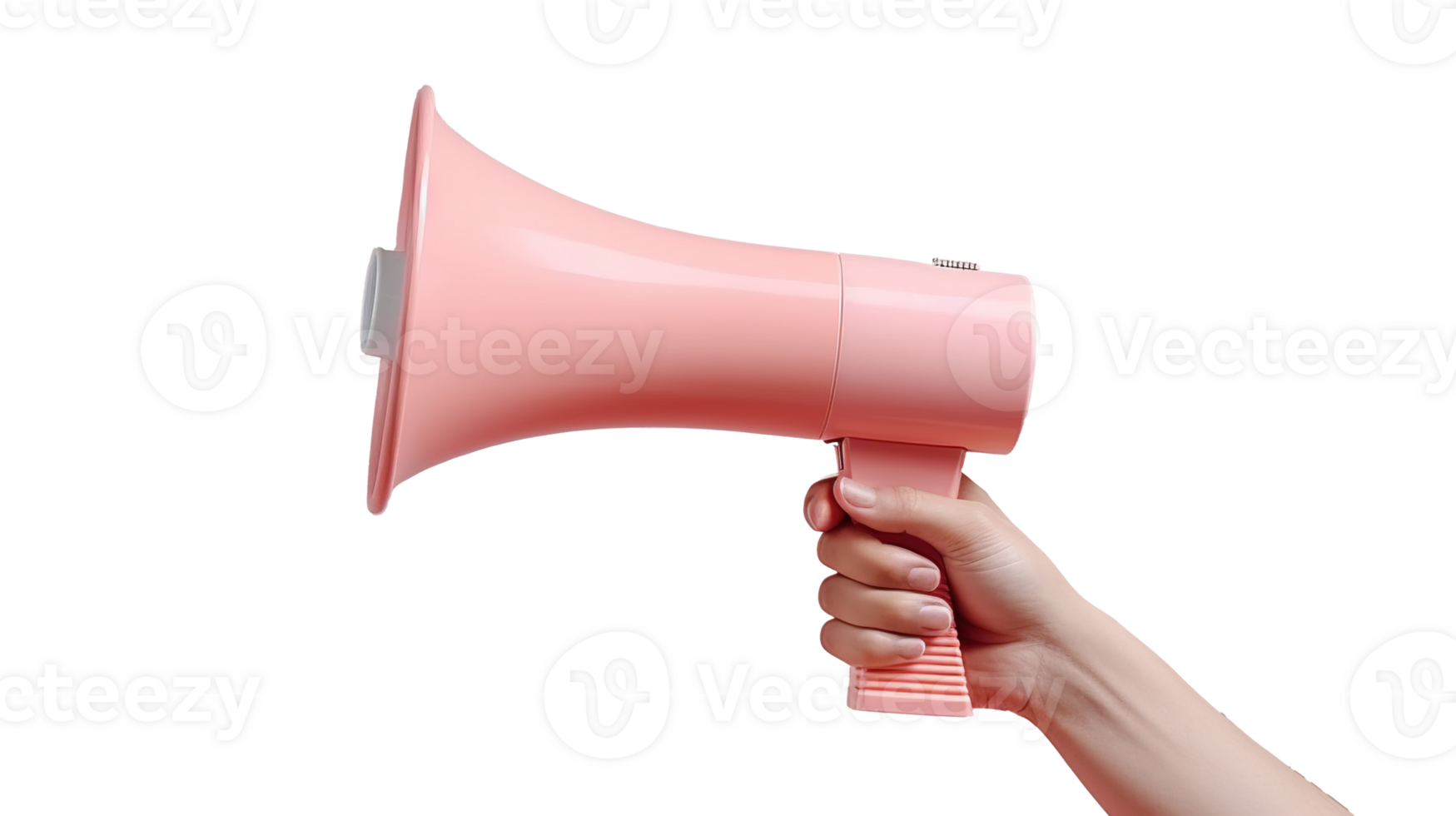 Hand Holding Megaphone Ads Advertisement Isolated on Transparent Background, Marketing and Sales Concept png