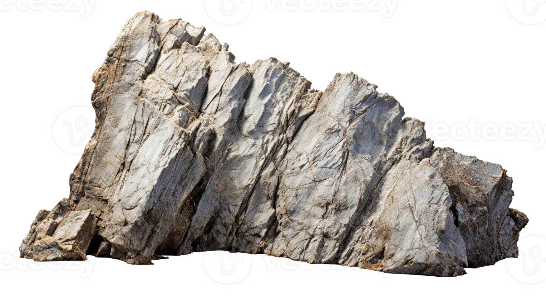 Single Stone on Transparent Background. Geology, Soil, Landscape Feature png