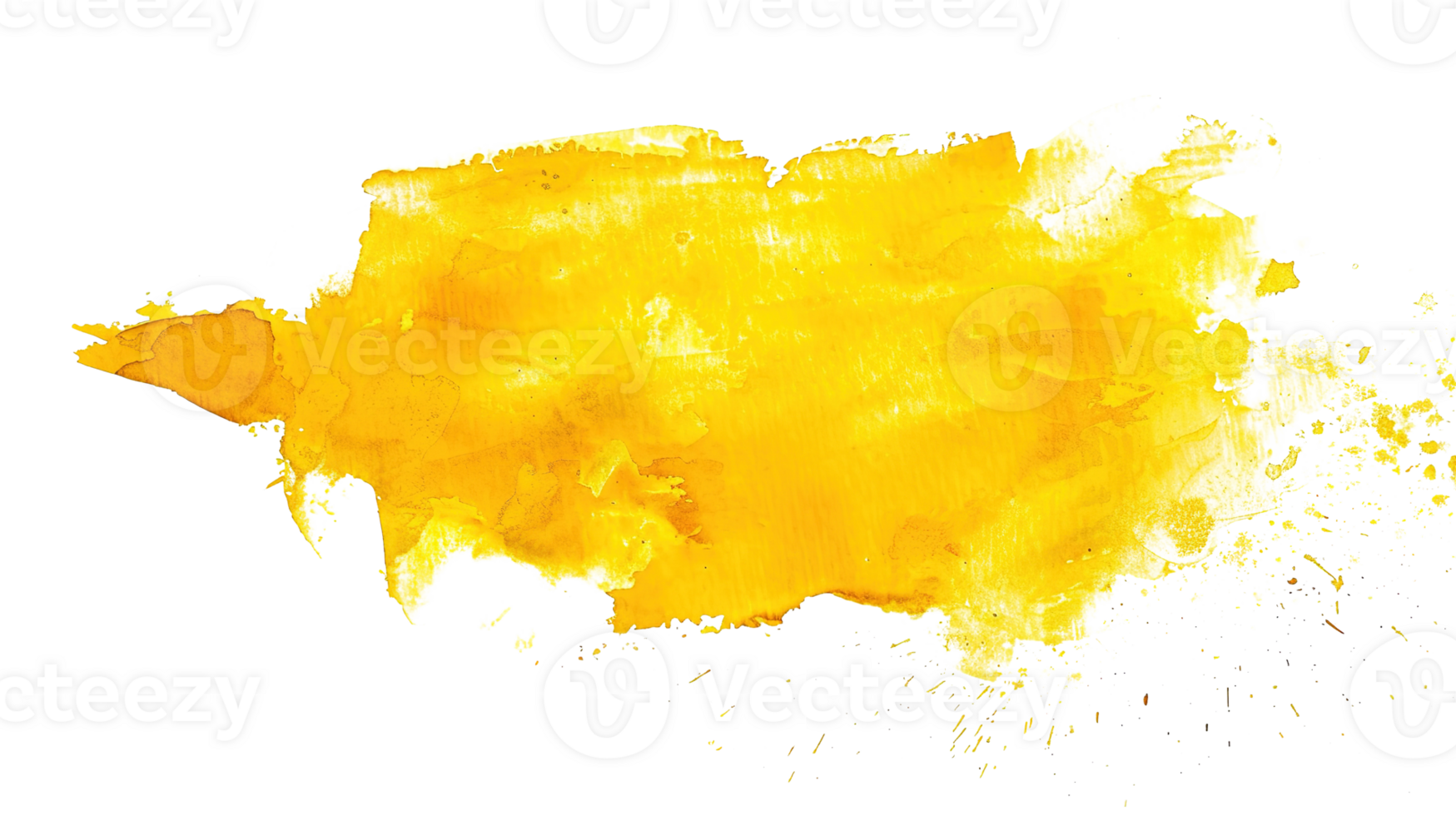 Yellow Watercolor Stain on Transparent Background. Texture, Splash, Watercolor, Water, Liquid, Paper, Artistic, Banner, Art, Abstract, Bright, Graphic, Drawing png