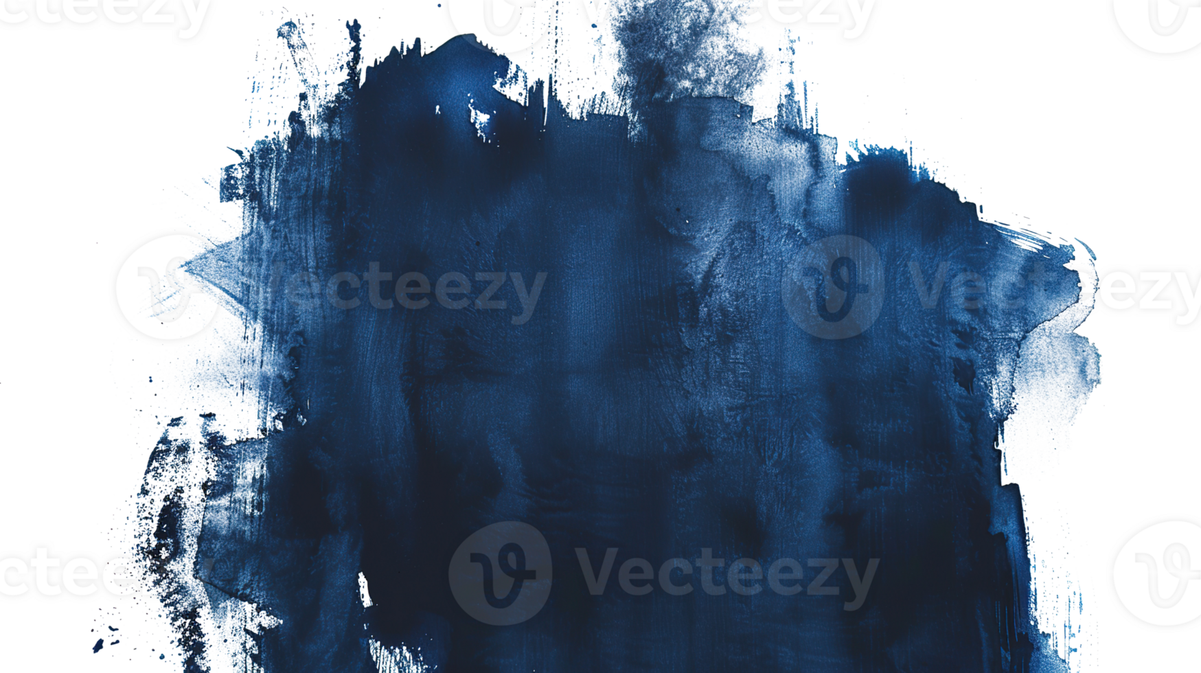 Navy Blue Watercolor Stain on Transparent Background. Texture, Splash, Watercolor, Water, Liquid, Paper, Artistic, Banner, Art, Abstract, Bright, Colour, Graphic, Drawing png