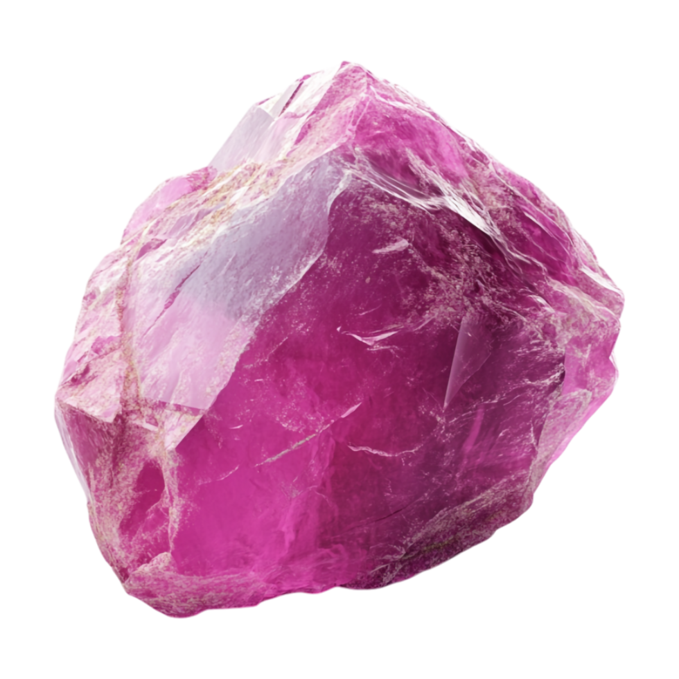a pink stone on a transparent background png
