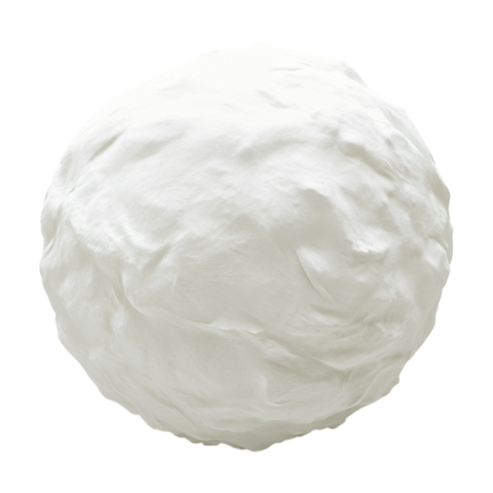 a white ball of foam on a transparent background png