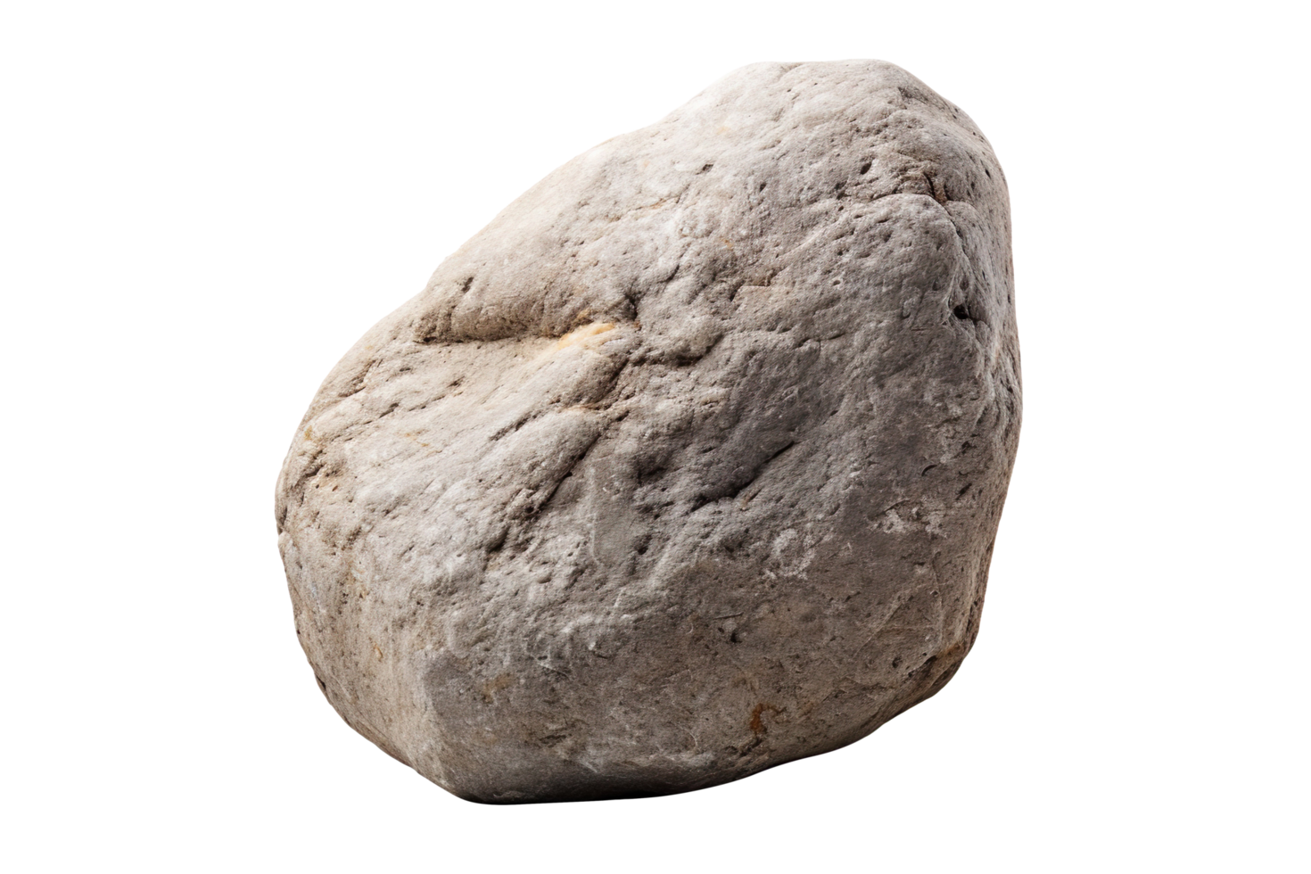 A stone isolated on transparent background png