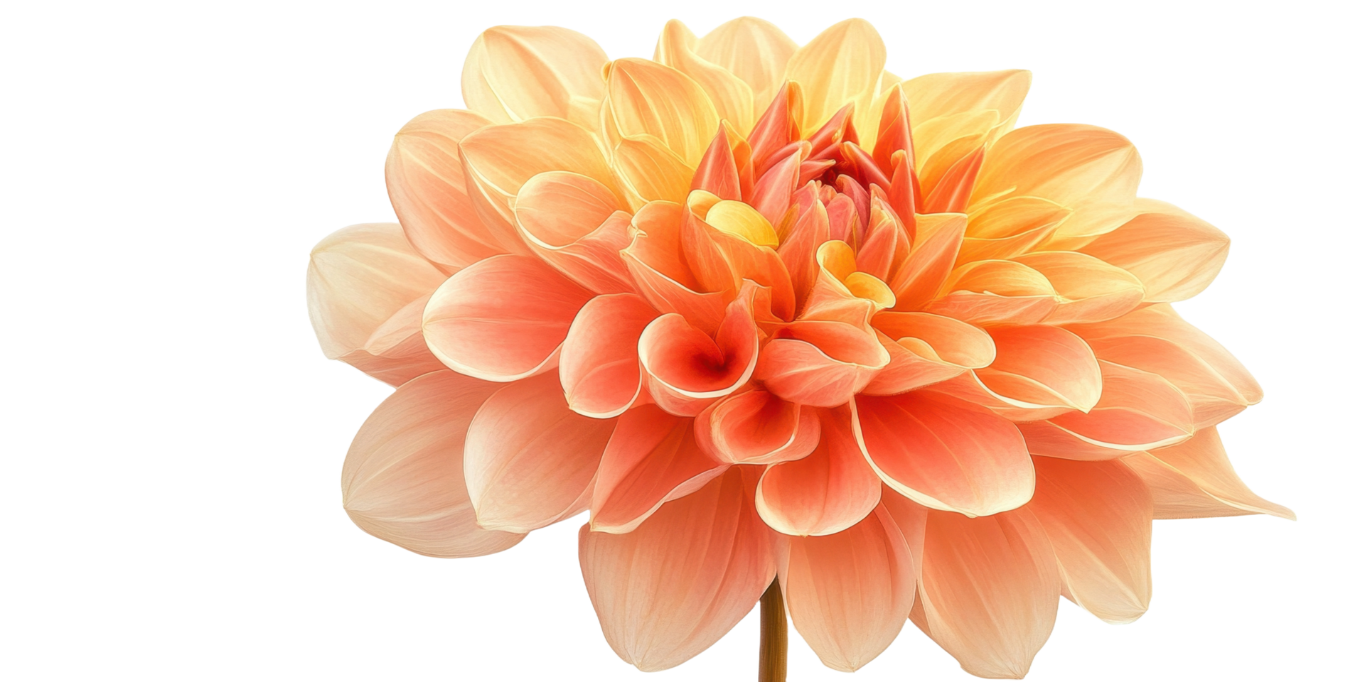A beautiful close up photograph featuring a blooming dahlia flower png