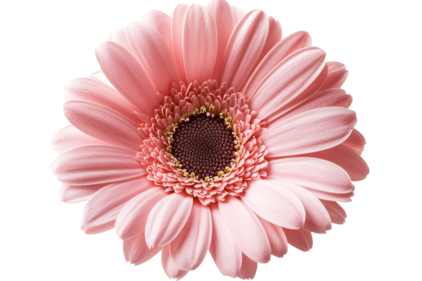 A Beautiful Close Up Image Of A Pink Daisy Flower png