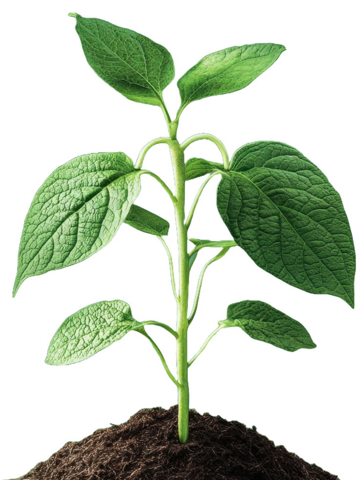 fresh plant seed growing png