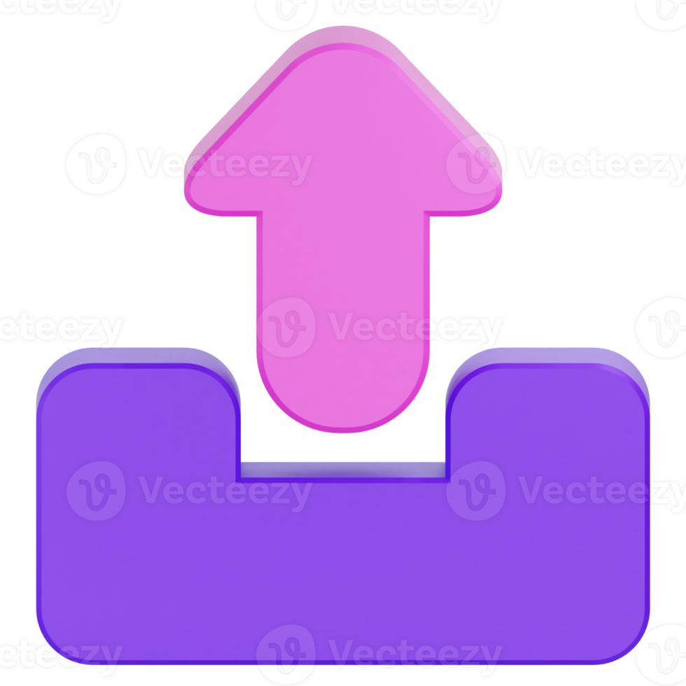 Uploud 3d icon png