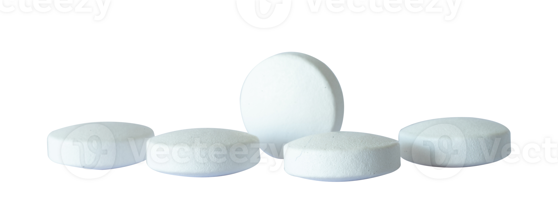 white pills isolated png