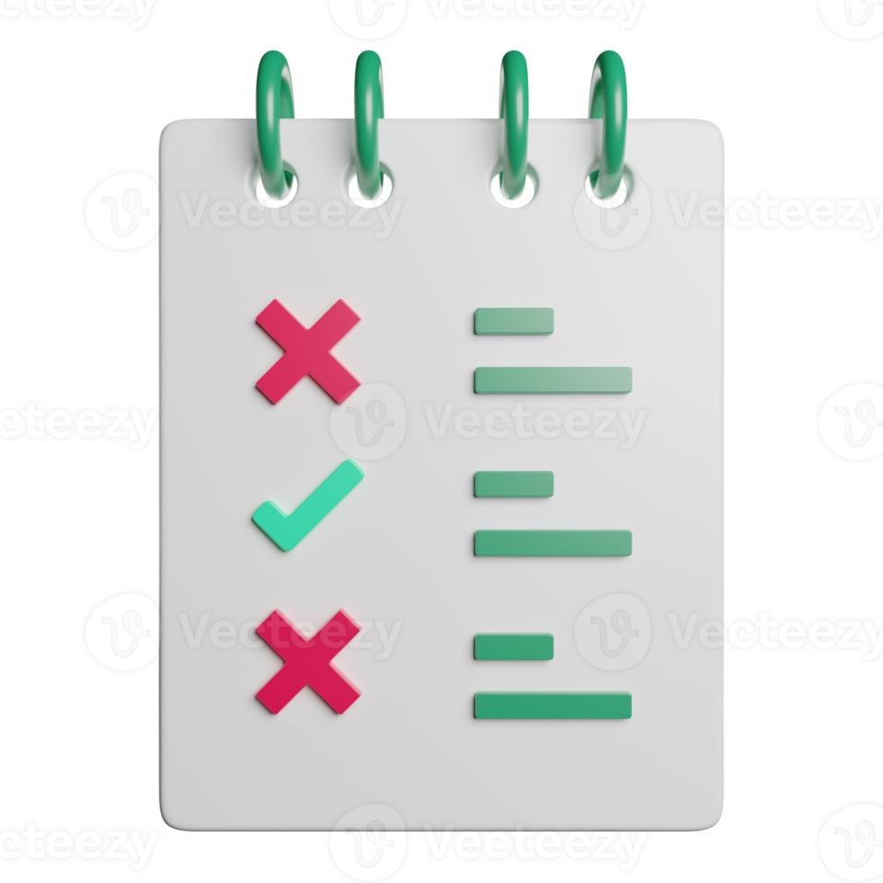 Checklist To Do List png