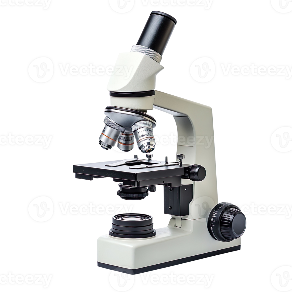 Microscope isolated on transparent background png