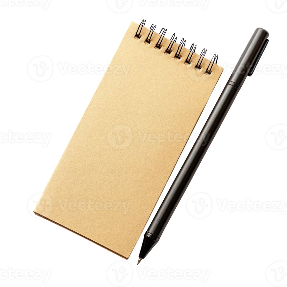 Notepad Image isolated on transparent background png