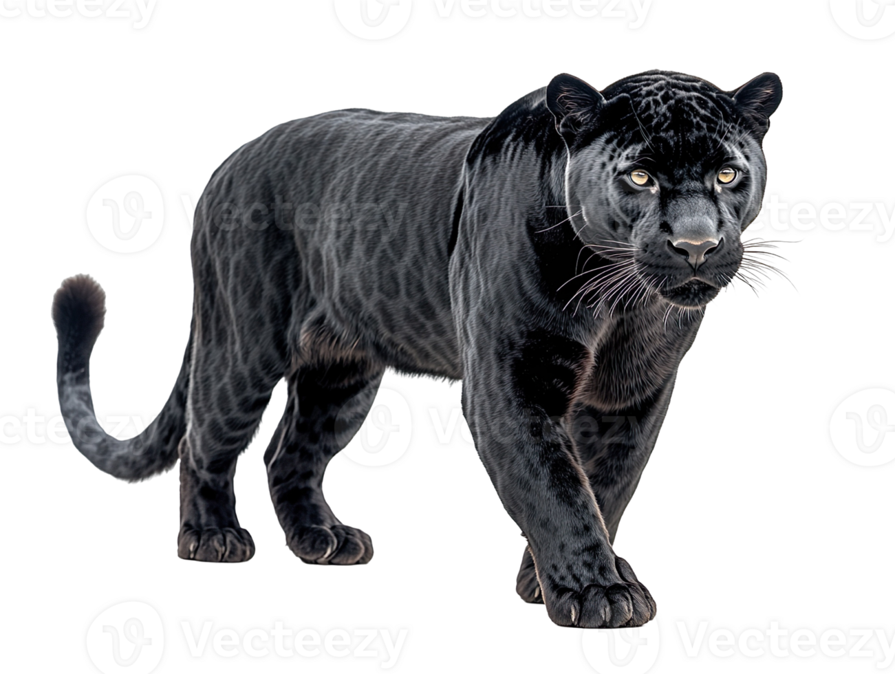 Panther isolated on a transparent background png