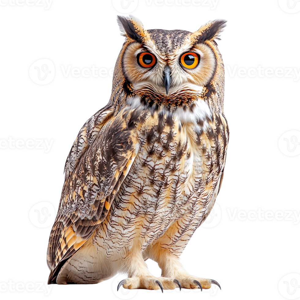 Owl isolated on transparent background png
