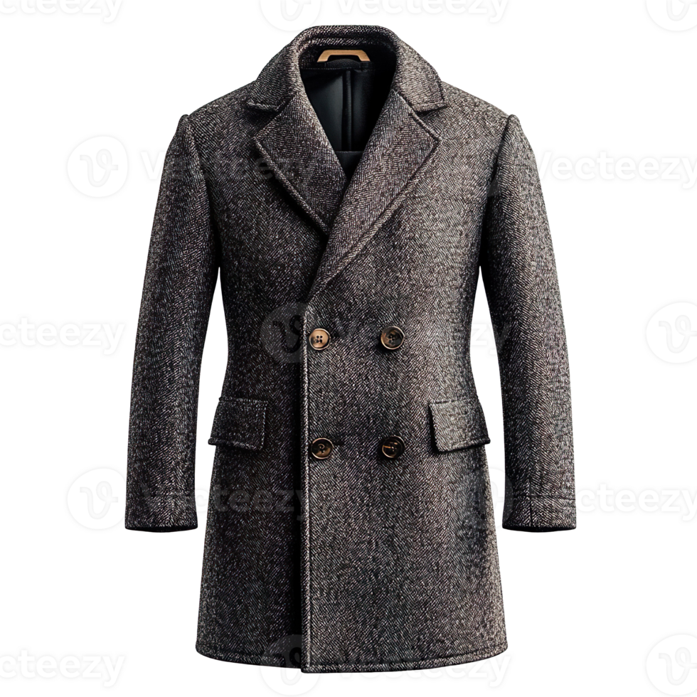 Overcoat isolated on a transparent background png