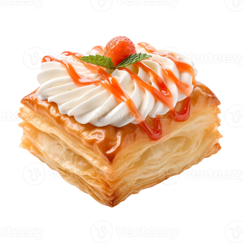 Pastry isolated on transparent background png
