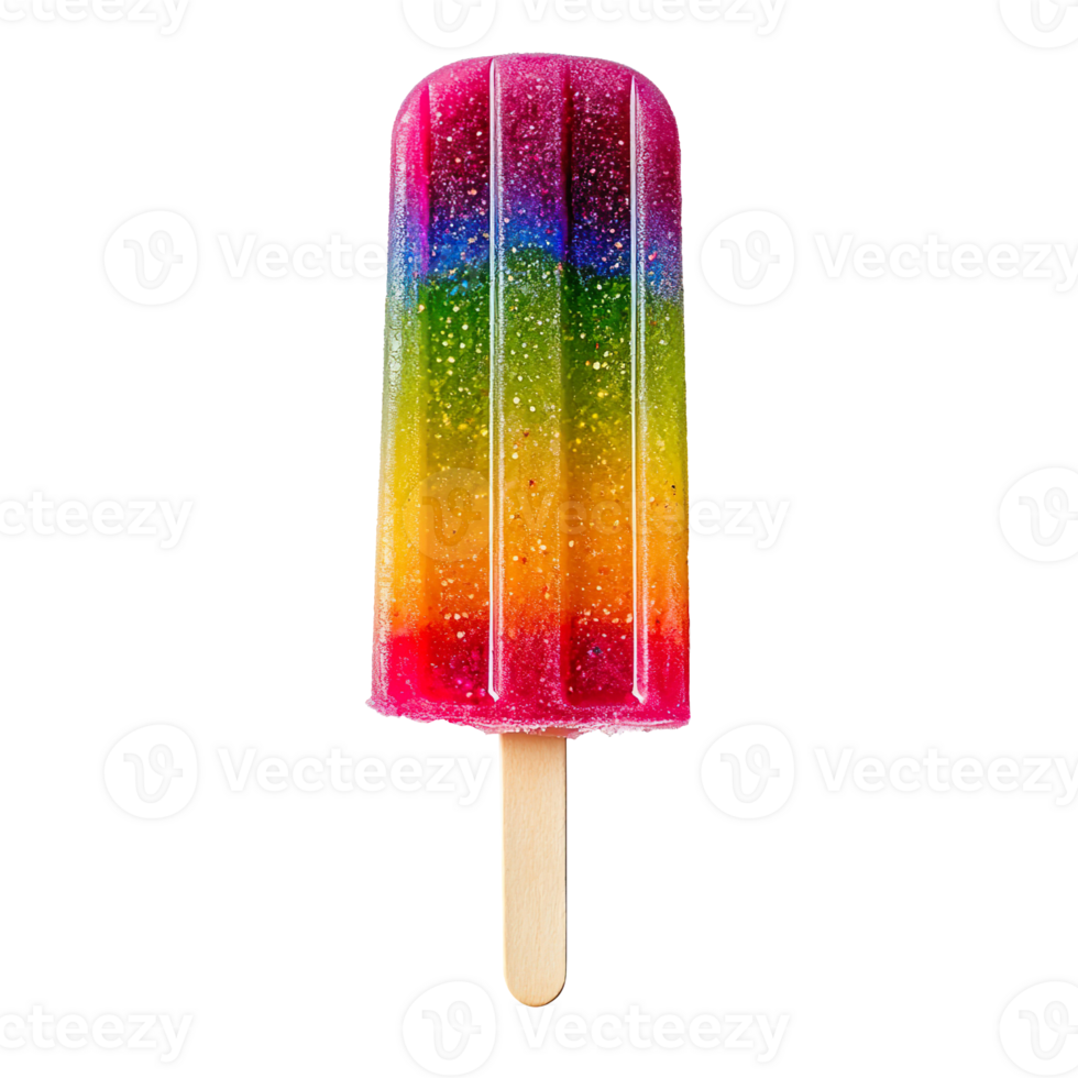 Popsicle isolated on transparent background png