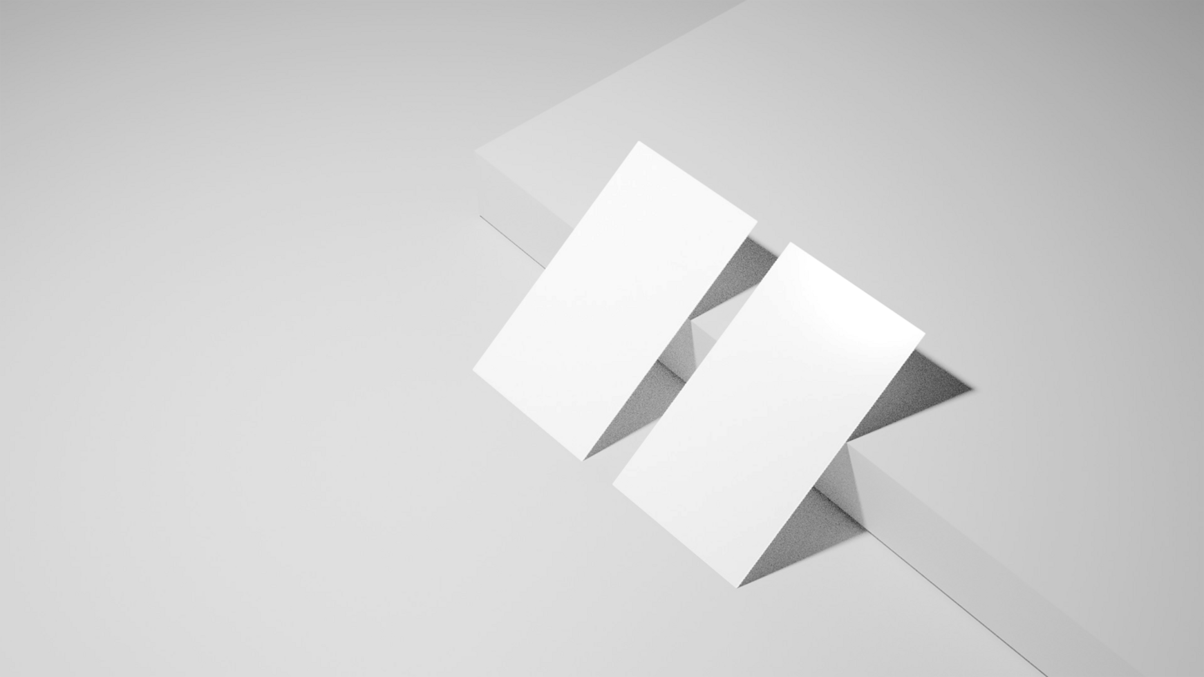 White paper on a white background with a white box psd
