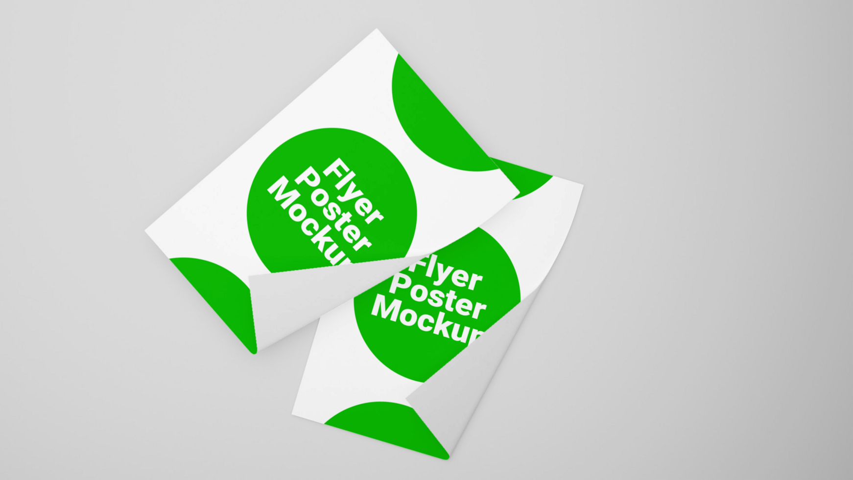 a4 mockup template design psd
