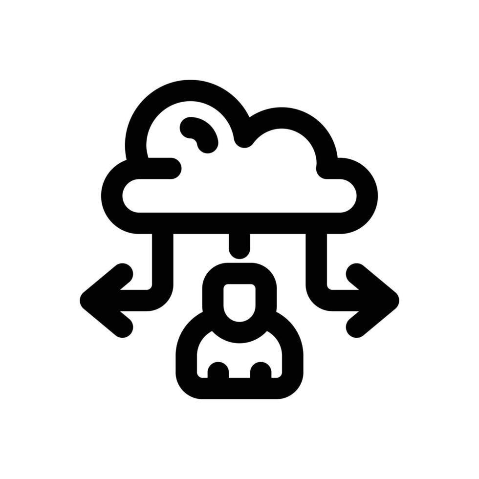 web administrasi line icon. Clean and minimalist icon for websites, mobile apps, presentations, and logos. Fully scalable and customizable for any project. vector