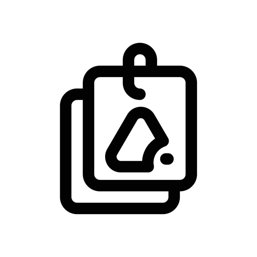 tag line icon. Clean and minimalist icon for websites and mobile apps. vector