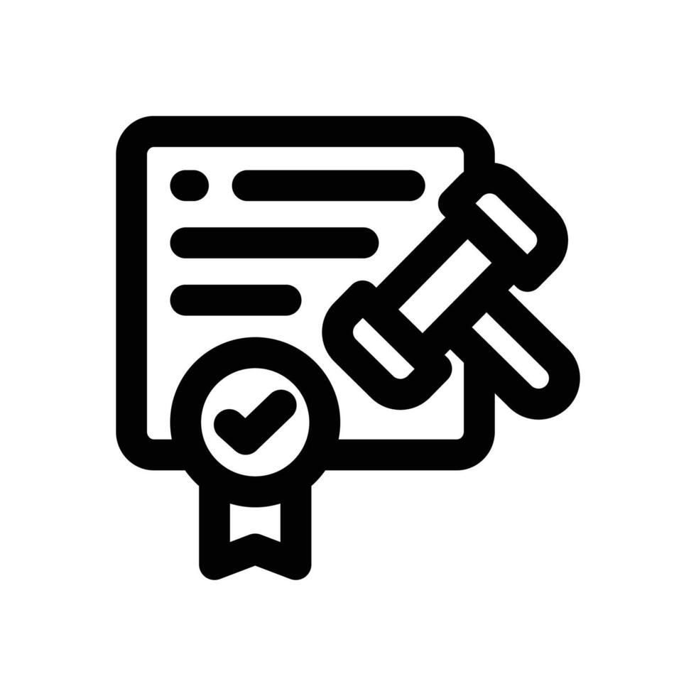 standardization line icon. Clean and minimalist icon for websites, mobile apps, presentations, and logos. Fully scalable and customizable for any project. vector