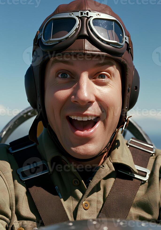 A man wearing a helmet photo