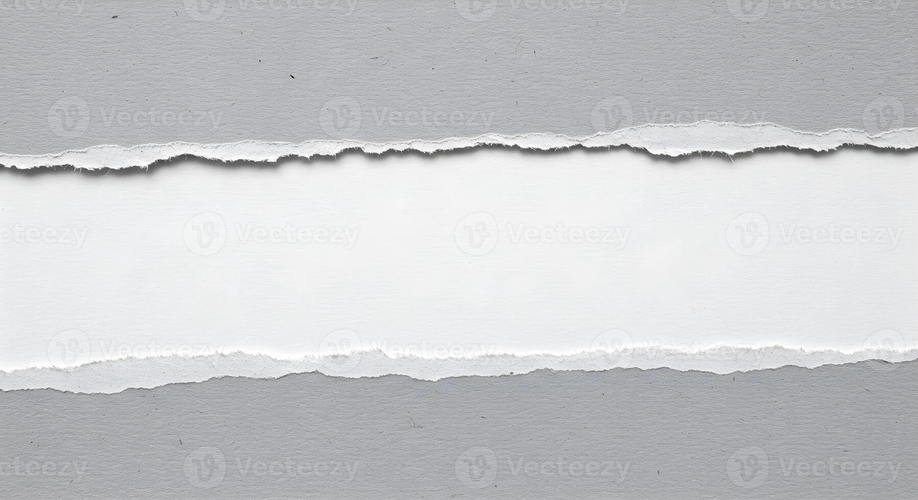 Torn Grey And White Paper Layers Creating Abstract Texture And Separation 1 photo