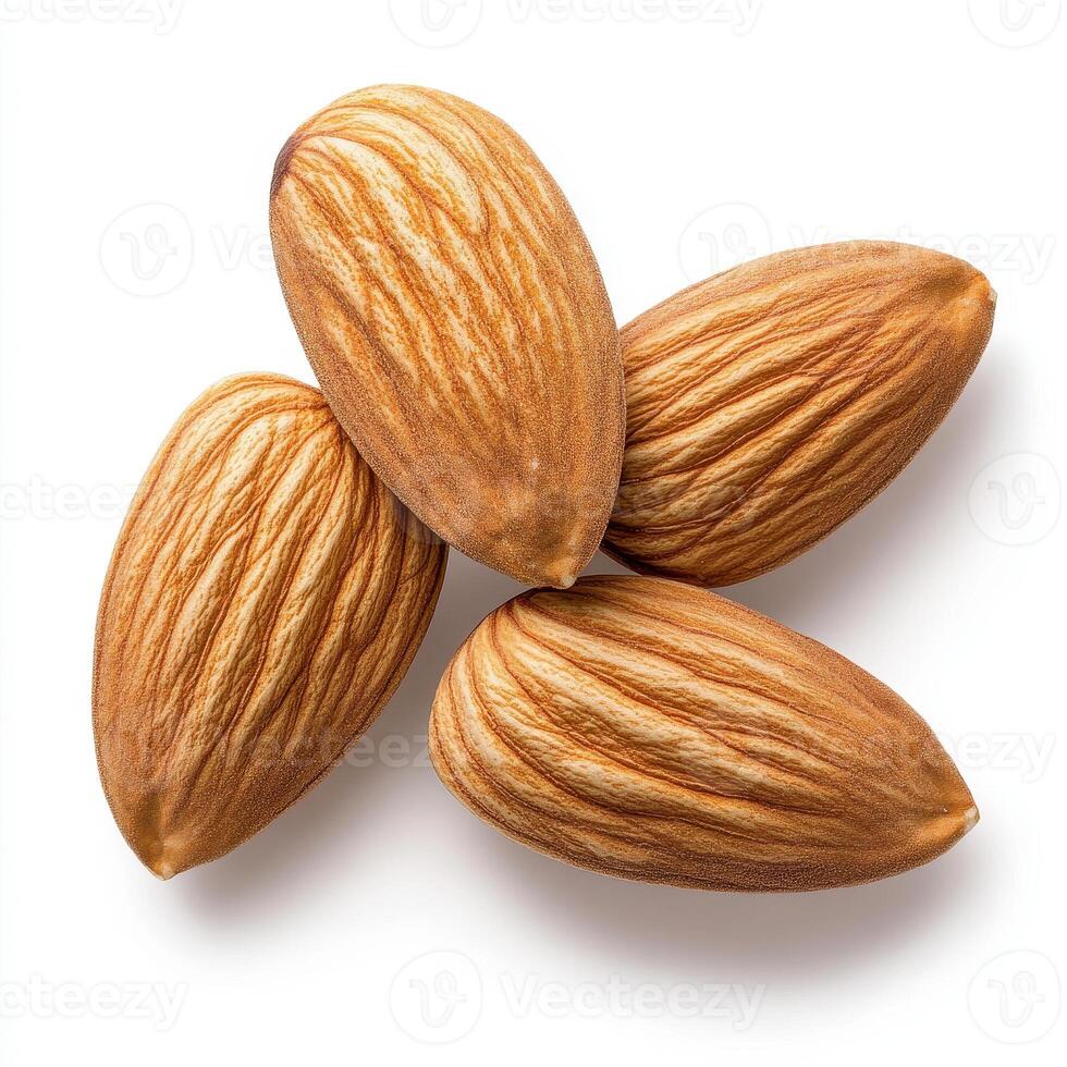 Raw almonds are nutritious cooking ingredient, perfect for healthy recipes and snacks. Their rich flavor and texture enhance various dishes, making them versatile choice photo