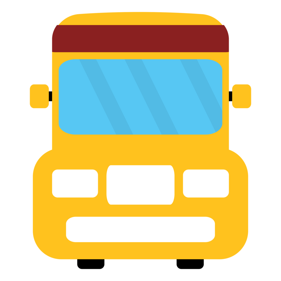 school bus clipart design png