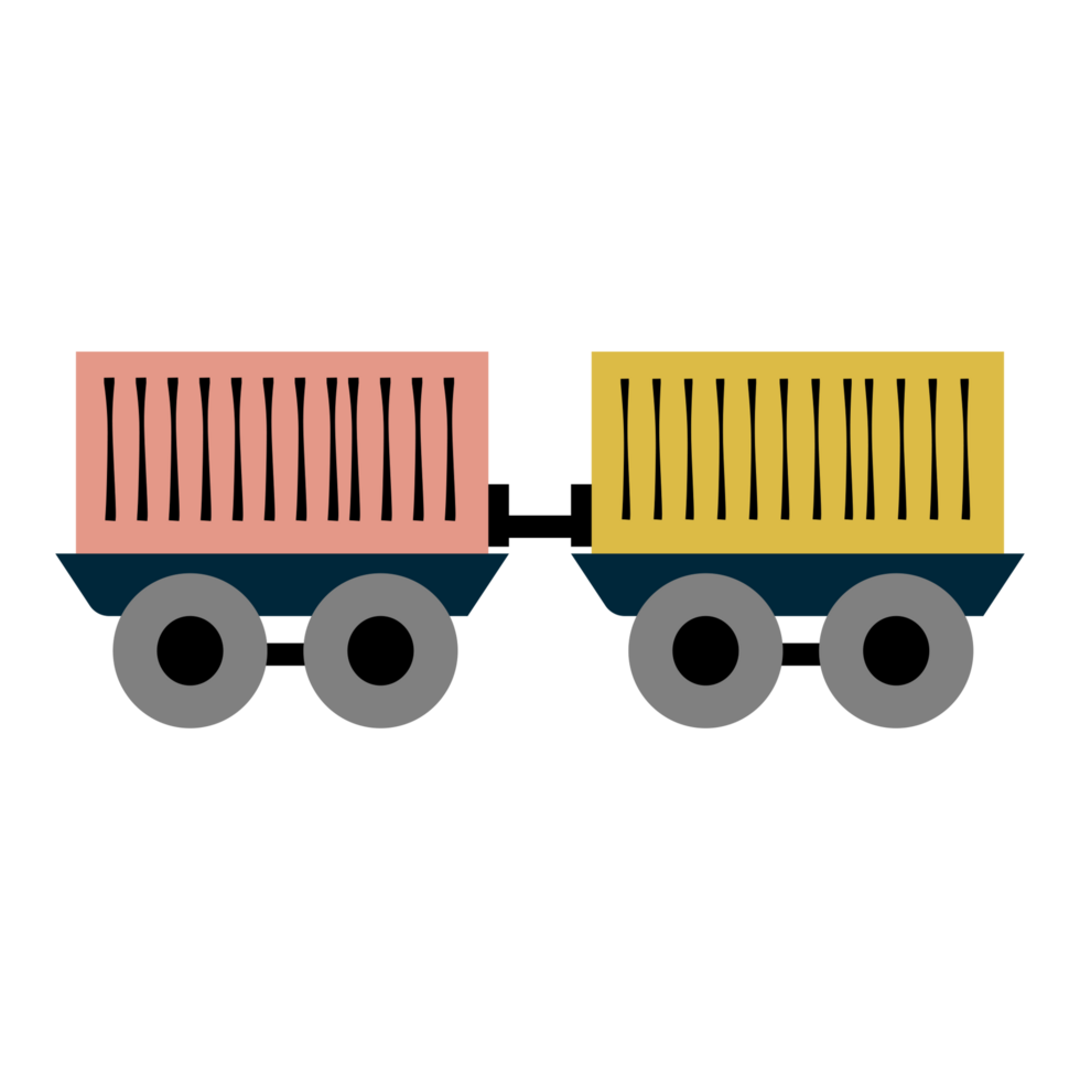 two trains on a transparent background png