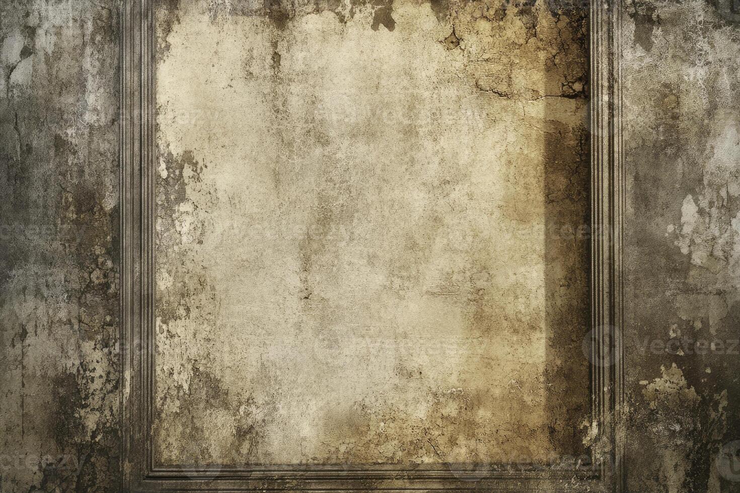 Grunge Wall Texture Background with Frame photo