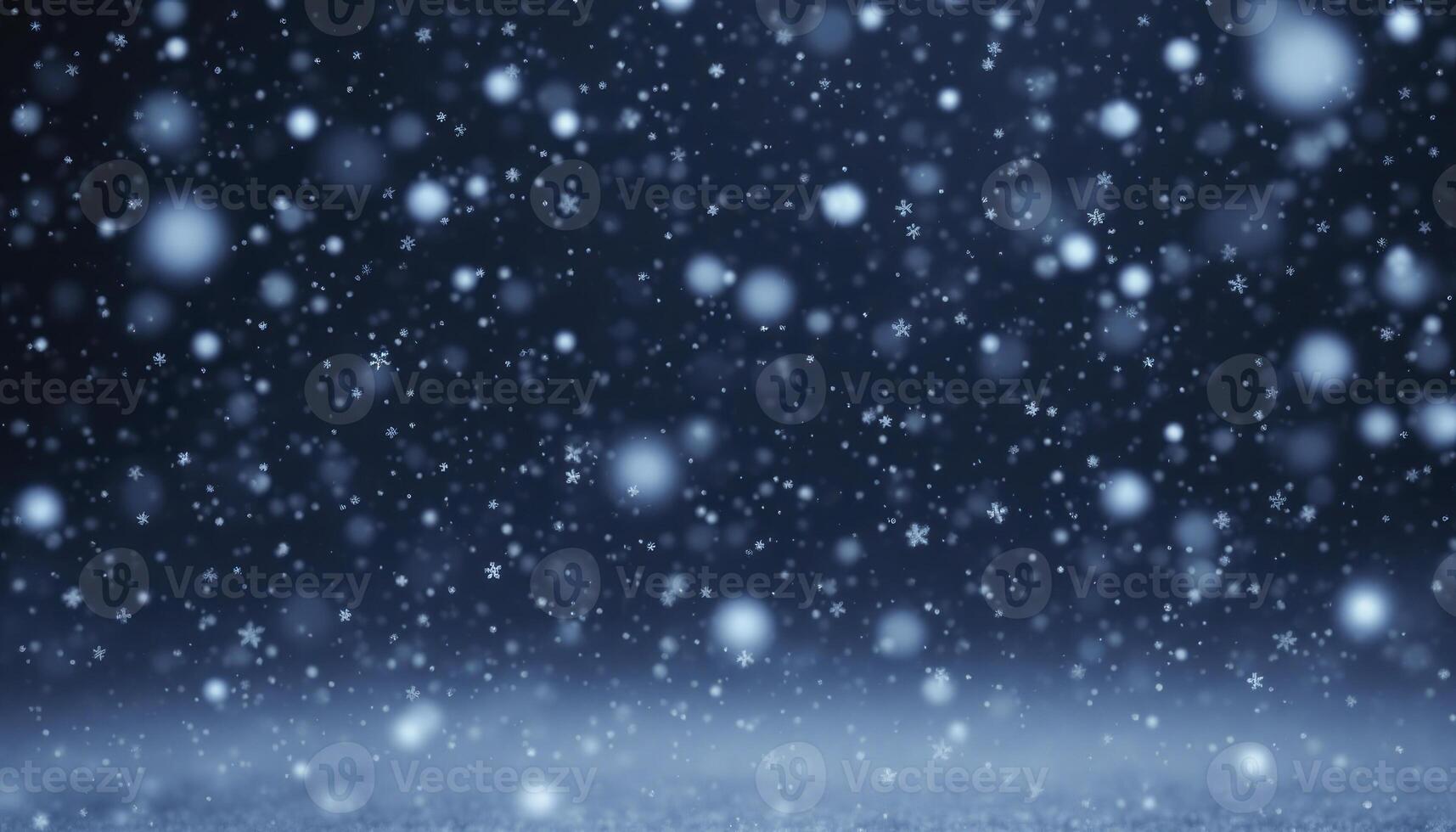 Falling Snow Background Winter Scene Image photo