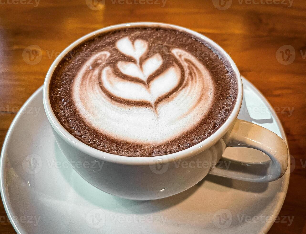 A cup of coffee in the morning photo