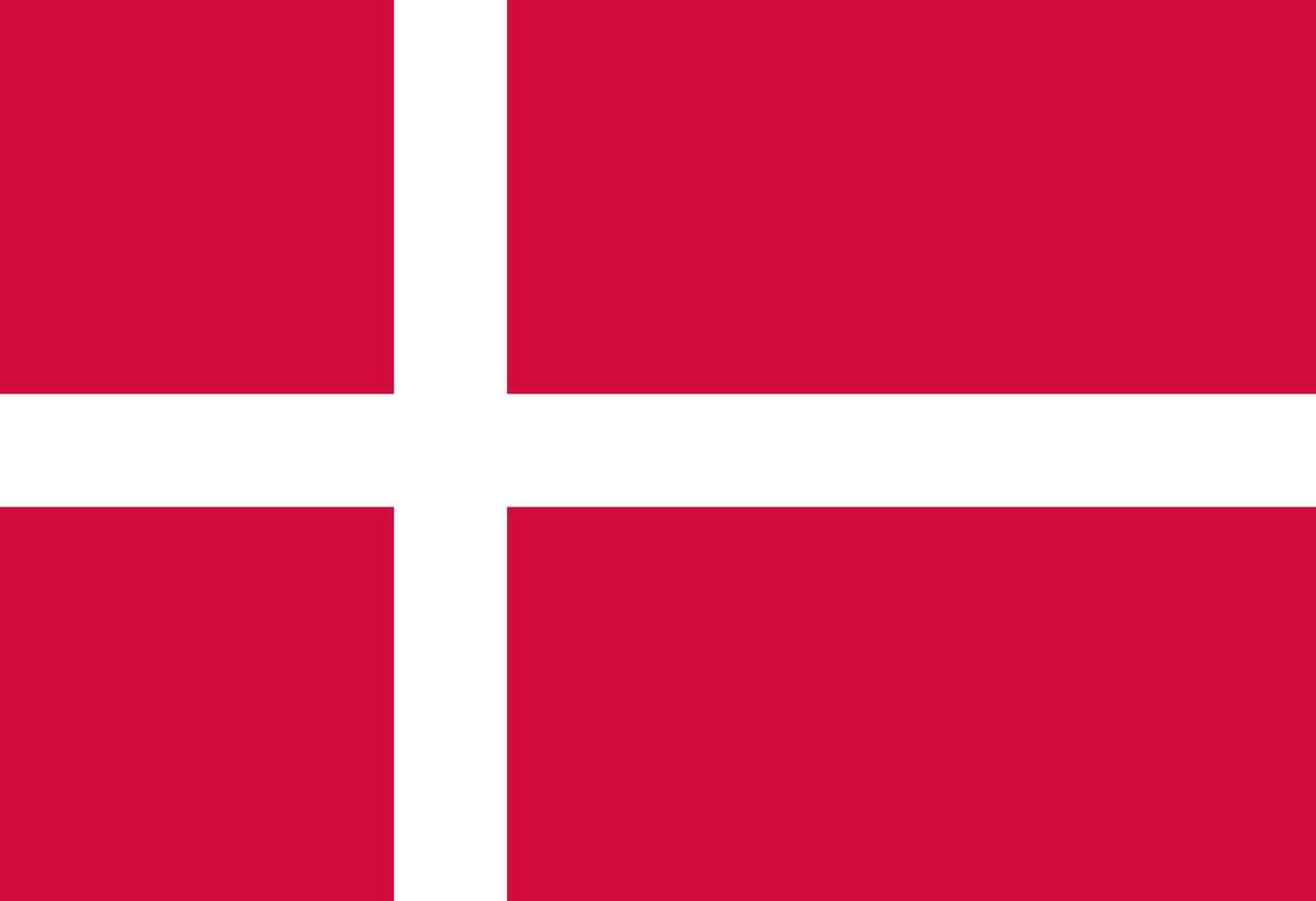 Denmark flag illustrator national vector